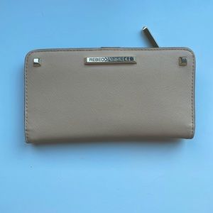 Rebecca Minkoff nude wallet.